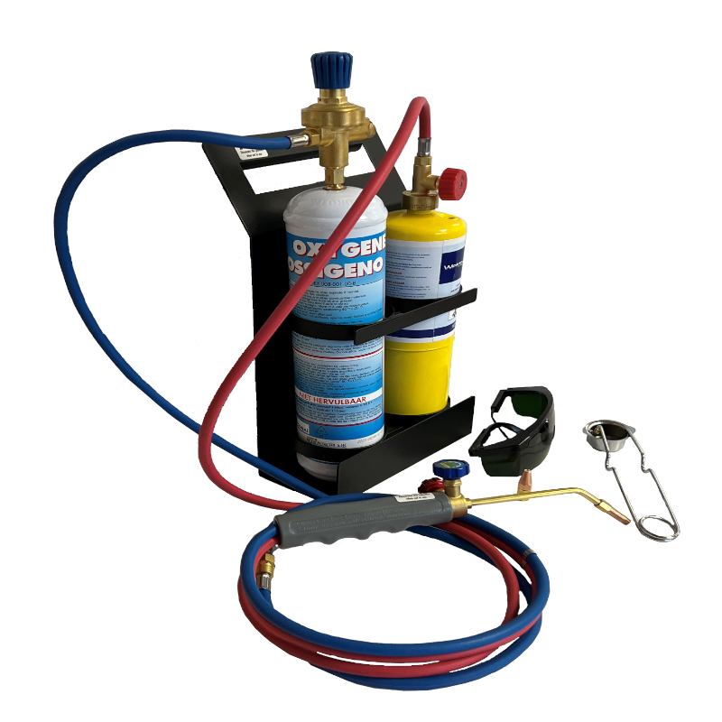 This is an image of our Oxyturbo Style Portable Gas Brazing and Cutting Kits