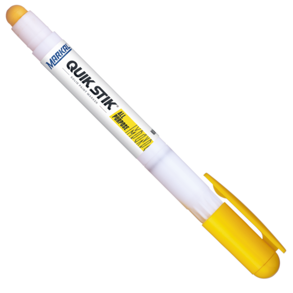 Markal Quik Stik Mini Solid Paint Marker - Yellow