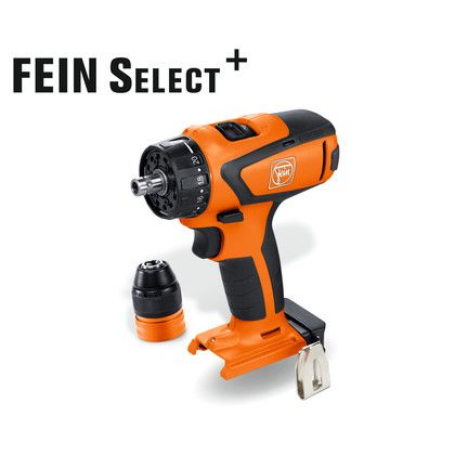 This is a Cordless Drill/Driver from Fein. Also know as the Fein ASCM 12 Q Select. All HSS Drill Bits fit this machine.