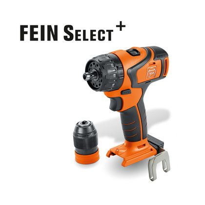 Here is a Cordless Drill/Driver from Fein. Also know as the ABS 18 Q Select. All HSS Drill Bits fit this machine.