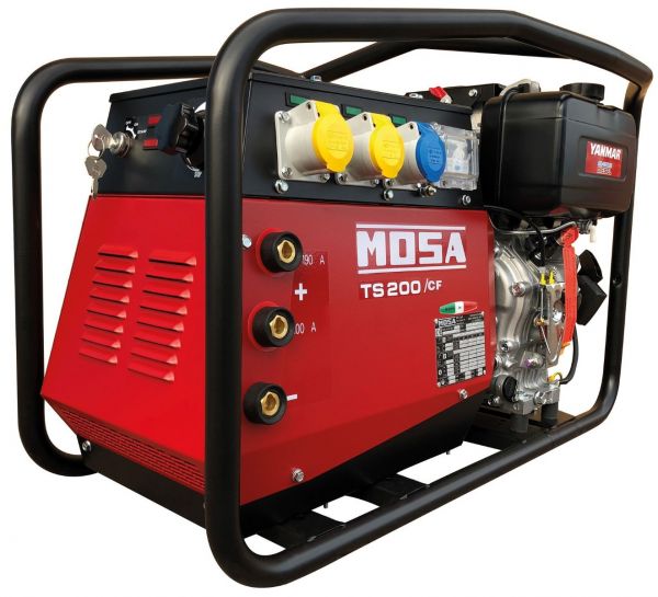 MOSA TS200 DES/CF  190A Diesel Welder Generator 110V/230V