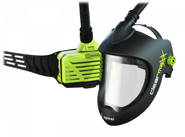 Optrel Clearmaxx Grinding Helmet with 18 hour Battery (E3000X)