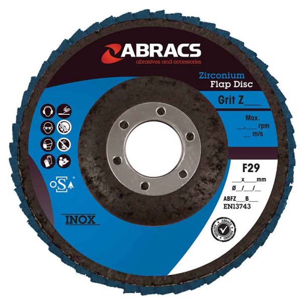 Abracs 4.5" (115MM) Zirconium Flap Disc