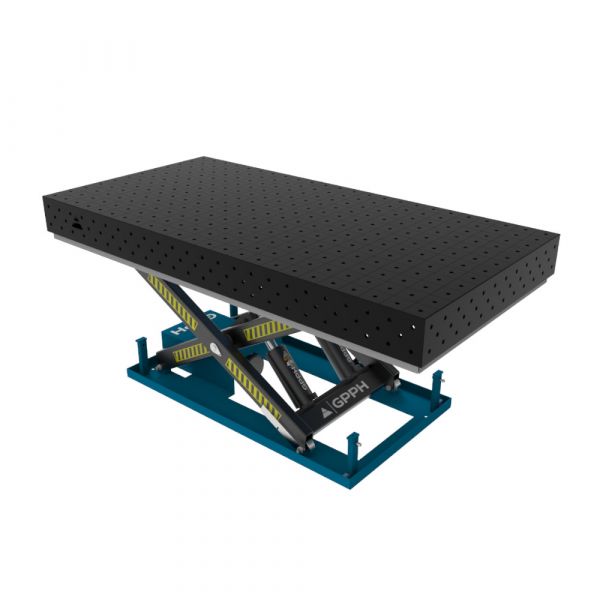 Hydraulic Lift Welding Table - 2.4M x 1.2M