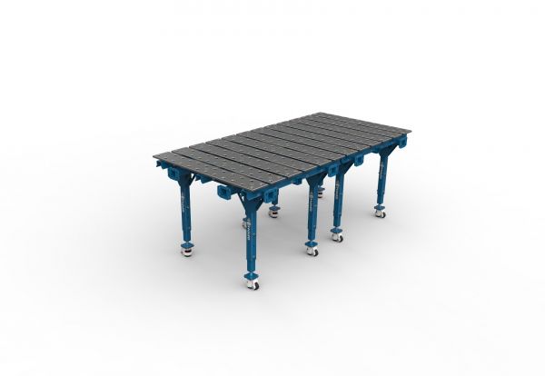 2.4M x 1.2M modular welding tables