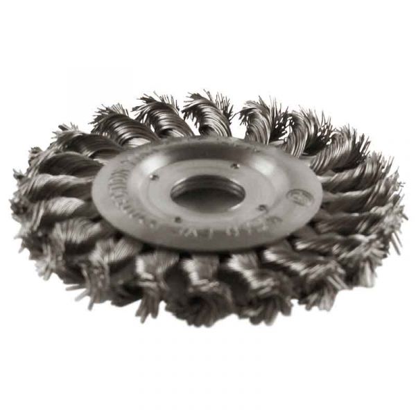 Abracs 4.5" (115MM) x M14 Stainless Steel Pipeline Wire Brush