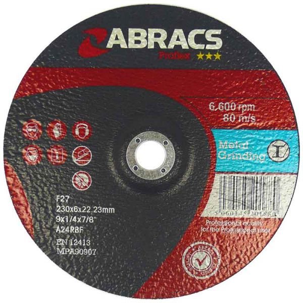 Abracs 5" (125MM) x 3MM Proflex DPC INOX Cutting Disc