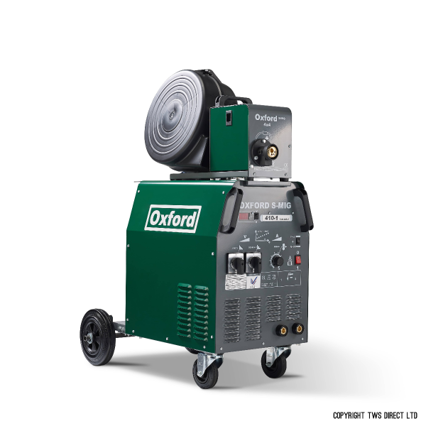Oxford Separate Wire Feed S-MIG 270-3 MIG Welder - 3 Phase with MB25 Binzel torch and gas regulator 