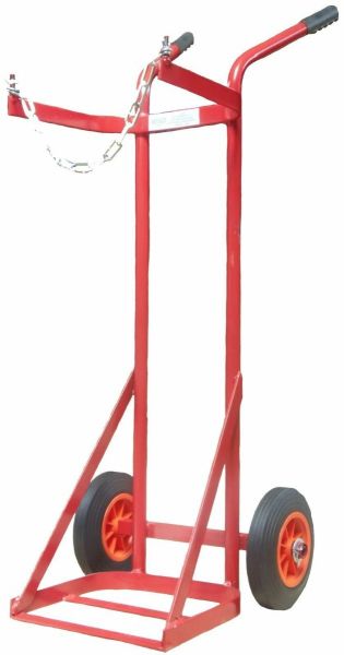 Large Portable Oxy / Acetylene Cylinder Trolley