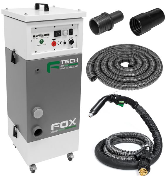 F-Tech Fox Fume Extraction Unit Package 230V