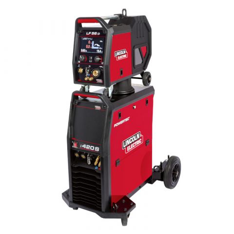 Lincoln Electric PowerTec I420S Inverter MIG Welder With LF56D Control Panel - 400V