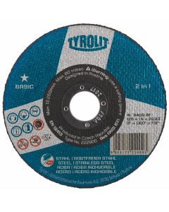 Tyrolit 5" (125MM) x 1MM 1 Star INOX Cutting Disc