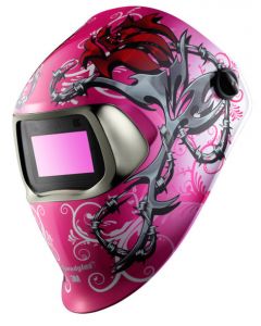 3M Speedglas 100 Welding Helmet 3/8-12 Women's Collection Wild 'N' Pink