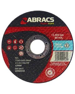 Abracs Proflex 4.5" (115MM) x 1MM Proflex INOX Cutting Disc