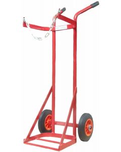 Large Portable Oxy / Acetylene Cylinder Trolley